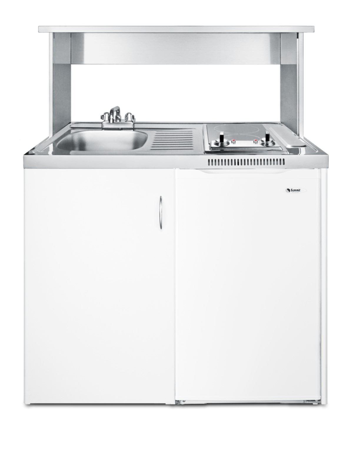 Stainless steel appliance station for all C30 combination kitchens